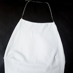 Brand New!!! Bodycon Rhinestone Luxe Dress!